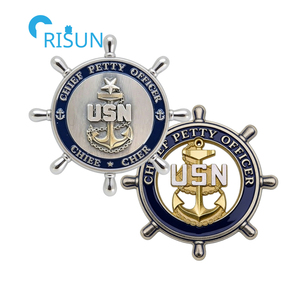 Monete Commemorative Personalizzate per Capo di Bordo (CPO) e Capo di Bordo di Seconda Classe (CPO-2), Monete Commemorative per Veterani delle Forze Armate USA (USS, USN), Monete Commemorative Personalizzate per Capo di Bordo (CPO) e Capo di Bordo di Seconda Classe (CPO-2) - Product Image 4