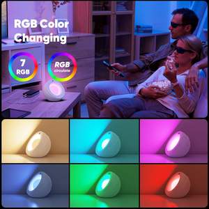 Nueva Lámpara de Ambiente RGB para Dormitorio, Luz Nocturna Cálida Regulable, Proyector de Luz de Cielo Estrellado con Control Remoto - Product Image 4