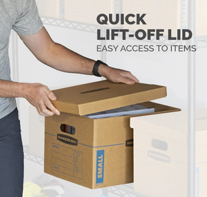 كبيرة تتحرك صناديق (6 حزمة) 20x20x15-inches التعبئة صندوق كرتون - Product Image 4