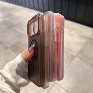 Funda Magnética Esmerilada con Tacto de Piel para iPhone 11 12 13 14 15 16 17 Pro Max 17Air, Carcasa Anticaída para Móvil - Product Image 6