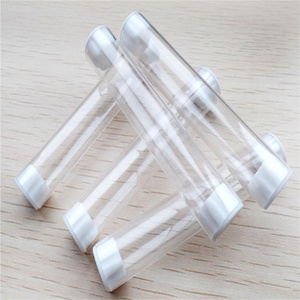 Factory Wholesale Price Childproof Transparent Plastic Tubes Carts Packaging Clear PC Tube Cartridge Package