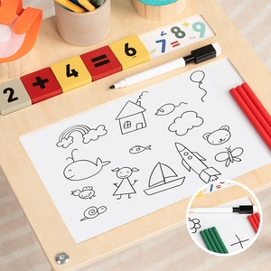 <span class=keywords><strong>Tavolo</strong></span> di attività per i più piccoli, in legno Montessori centro di attività <span class=keywords><strong>tavolo</strong></span> con <span class=keywords><strong>tavolo</strong></span> da <span class=keywords><strong>disegno</strong></span> & numero di apprendimento giocattolo, bambini giocattoli sensoriali - Product Image 3