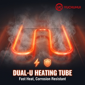 เครื่องนึ่งอาหารสแตนเลสยี่ห้อ Yuchuhui แบบตู้ สำหรับใช้ในเชิงพาณิชย์ พร้อมระบบควบคุมอุณหภูมิอัจฉริยะ ใช้สำหรับนึ่งข้าวและ<span class=keywords><strong>ขนมปัง</strong></span> - Product Image 4