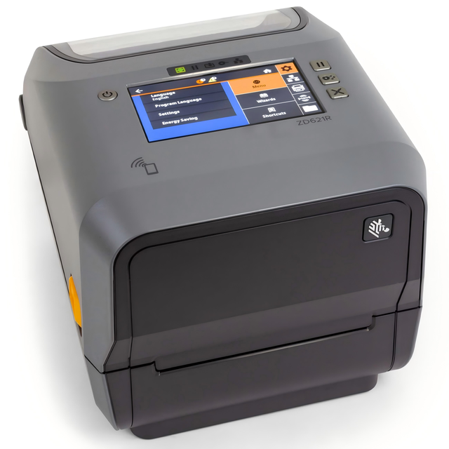 ZD621R DESKTOP Premium Feature Maximum Performance RFID UHF Passive 300dbi Industrial 860-960MHz Paper Barcode Label Tag Printer