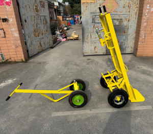 Carretilla Manual para Subir Escaleras EASYFUN, Resistente, Carga 1320 LBS, con Ruedas <span class=keywords><strong>de</strong></span> Goma para <span class=keywords><strong>Transporte</strong></span> <span class=keywords><strong>de</strong></span> Casas Inflables para Alquiler - Product Image 3