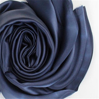 Tissu de duchesse en satin de soie biologique 100% de haute qualité Charmeuse de luxe brillant classique pour robe châle chemise pour enfants