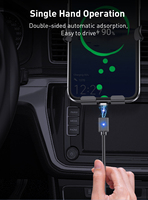 Eudora — câble Micro Usb 3 en 1 en Nylon tressé, charge rapide, transfert de données, USB