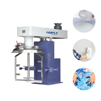 Agitateur concentrique à double arbre haute vitesse FDT500 avec grattoir en PTFE, mélangeur chimique pour liquides hautement visqueux