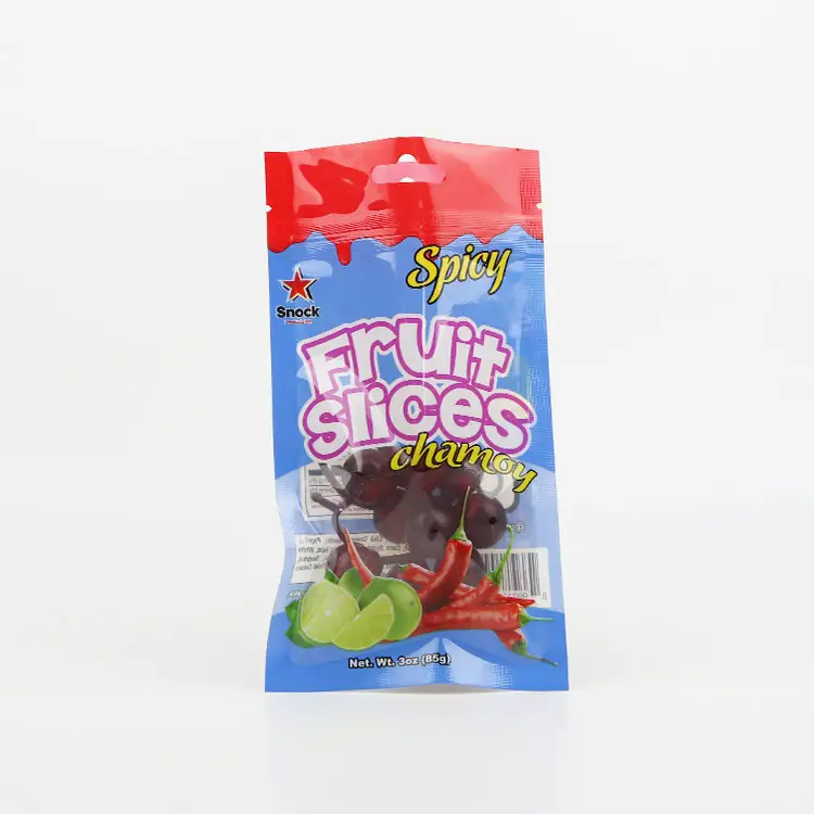 Private Label Soft Touch Lege Zak Biologische Aardbei Candy Gummies Pakket Gummy Beer Verpakking Met Rits