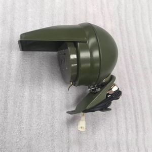 Phare halogène 12V en aluminium noir CJ750 pour moto Ural M72 <span class=keywords><strong>NVA</strong></span> T-54 T-55 IFA GAZ - Product Image 3