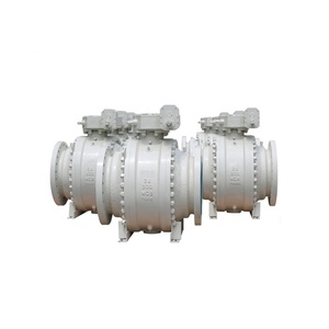 6D Flange 2 Piece Cast Steel 300LB Forged Trunnion Mounted Ball - Product Image 4