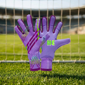 Gants de gardien de but de football personnalisés en grandes quantités Gants de gardien de but avec logo personnalisé pour équipement de sport - Product Image 4