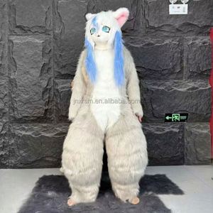 Costume de mascotte en peluche douce de <span class=keywords><strong>renard</strong></span> pour adultes, directement de l'usine, pour Halloween, Noël, les fêtes et les carnavals - Product Image 3