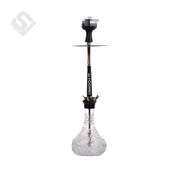 Chicha Allemande Unique en Gros, Personnalisable avec Logo, Multicolore, en Acier Inoxydable, Finition Miroir, Marque SJ, CNC, Cadeau