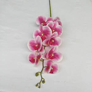 Orchidée Phalaenopsis Artificielle à 9 Têtes Vendue Directement <span class=keywords><strong>d</strong></span>'Usine pour Fêtes, Mariages, Fête des Mères, Noël, Rentrée Scolaire - Product Image 4