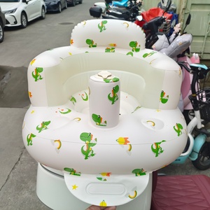Safe and Comfortable Column-Style PVC <b>Inflatable</b> Baby <b>Sofa</b> Durable PVC Material <b>Inflatable</b> Baby <b>Sofa</b> Chair for Baby Leisure - Product Image 6