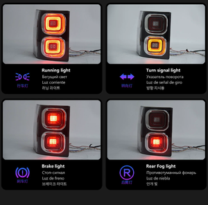 AURON Land Rover Range Rover 2002-2012 LED Retrofit Conversion Kit-Clear New <b>Plug</b> Play <b>12V</b> 36W 6000K 6000 Lumens Tail Lights - Product Image 2