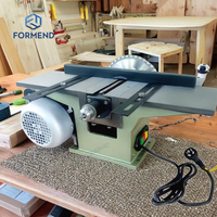 Table réglable avec interrupteur marche/arrêt, dégauchisseuse multifonction, moteur haute efficacité, certifiée CE ISO, équipement de travail du bois