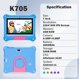 Của Cha mẹ kiểm soát máy tính bảng 7 "IPS hiển thị Kid Android Tablet lứa tuổi 3-7 2GB + 32GB giáo dục trẻ em Tablet PC - Product Image 2