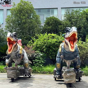 Life Size Animatronic Dinosaur Ride for Kids Remote Control Scooter Adventure Park Shopping Mall Indoor Outdoor - Product Image 3