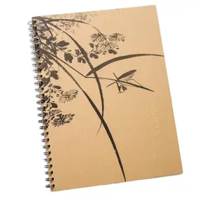 free shipping high school sketch book drawing notebook flip for A3 drawing with colored pencil marker pen