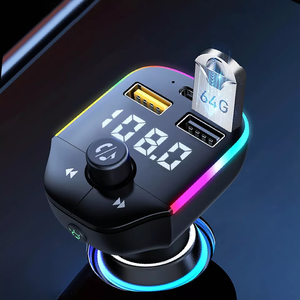 2022 HG Offre Spéciale 3.1A <span class=keywords><strong>bluetooth</strong></span> chargeur de voiture sans fil <span class=keywords><strong>bluetooth</strong></span> fm émetteur <span class=keywords><strong>bluetooth</strong></span> lecteur MP3 de voiture - Product Image 6