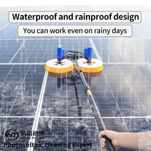 Meilleur équipement de nettoyage à double rouleau <span class=keywords><strong>rotatif</strong></span> <span class=keywords><strong>pour</strong></span> les panneaux solaires Lavage à pression Machine rotative automatique de nettoyage de panneaux - Product Image 2