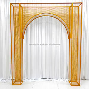 Forme carrée d'arche de mariage en métal FURUN pour les arrière-plans spéciaux de fête et d'événement - Product Image 5