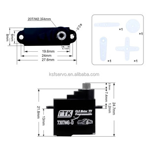 <span class=keywords><strong>Motor</strong></span> Digital <span class=keywords><strong>de</strong></span> Metal PTK 7307 para <span class=keywords><strong>Aviones</strong></span> RC <span class=keywords><strong>de</strong></span> Ala Fija y Piezas <span class=keywords><strong>de</strong></span> Automóviles - Unisex para Niños y Niñas - Product Image 6