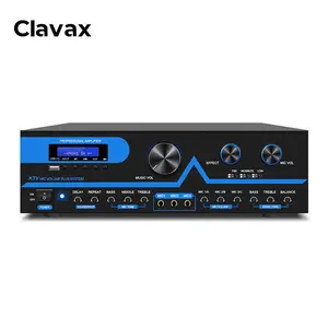 Clavax KA-5000 Professionele Speler Karaoke Zingen Hoge Eindversterker Hoge Kwaliteit Effect Met Mp3/Blue-Tooth Voor Live Stage