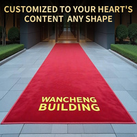 Guohao Serie Nylon Wasserabsorbierende Teppichähnliche Eingangsmatte mit Individuellem Logo für VIP-Eingang