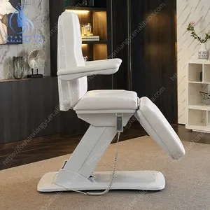 Mesa de masaje de altura ajustable eléctrica, salón de belleza, cama facial, mesa de tratamiento facial a la venta