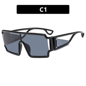 Cool <b>Sunglasses</b> Hollowed Out Personality Fashion Street Shot Futuristic <b>Sunglasses</b> - Product Image 6