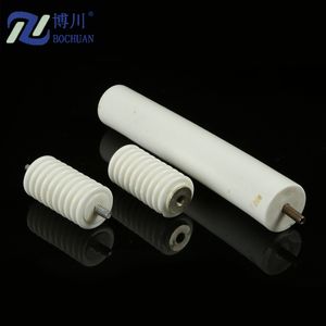 Aislador de piezas de cerámica de esteatita esmaltada resistente al calor personalizado - Product Image 3