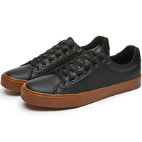 Baskets en toile tendance pour hommes, chaussures décontractées en cuir unisexe à semelle vulcanisée, prix bas, modèle haut de gamme
