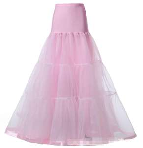 Ecowalson 100CM Long <span class=keywords><strong>Jupon</strong></span> À Volants Crinoline Vintage Mariage De Mariée pour Robes <span class=keywords><strong>Jupon</strong></span> Rockabilly <span class=keywords><strong>Tutu</strong></span> - Product Image 4