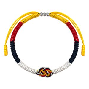 Customize Handmade Palestine Flag Braided <strong>Bracelet</strong> Unisex Couple Woven String Adjustable Multiple Flag Colour Rope Man <strong>Bracelets</strong> - Product Image 4