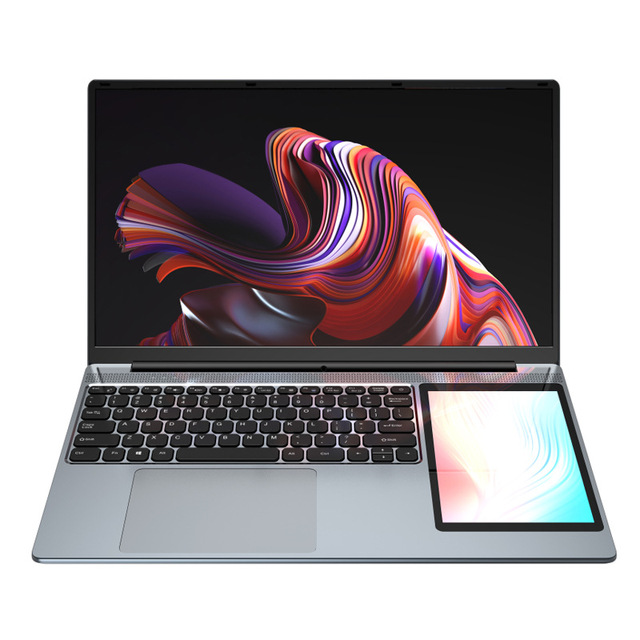 OEM Intel N100 15.6"+7" Double Screen Business Laptop 16GB RAM SSD+HDD Brand New Touch