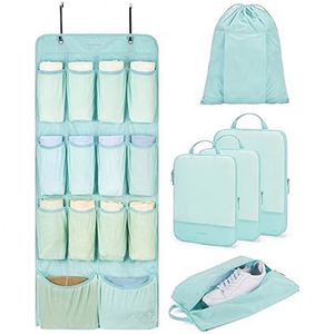 Closet Organizer Compressible Shelves Set with Fabric <b>Packing</b> <b>for</b> Room and Travel Use <b>Suitcase</b> <b>Bag</b> - Product Image 1