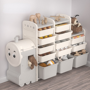 Multifunction Baby Indoor Kids Toy Storage Rack Organizer Cabinet Large Capacity Shelf Storage Cabinet Baby Toy