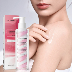 Lotion corporelle à la niacinamide pour éclaircir et hydrater, pour unifier le teint, traiter les taches brunes, légère et non grasse, service OEM - Product Image 1