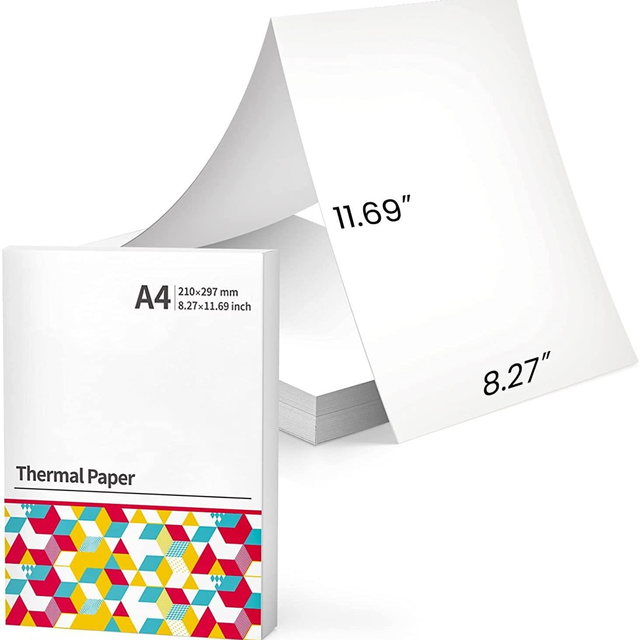 Phomemo A4 Thermal Paper M08F Thermal Printer Paper Compatible with M832 M833 M832D M08D