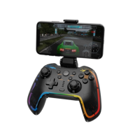 Manette de jeu pour smartphone sans fil à double vibration, joystick, contrôleur de jeu avec bouton turbo pour Android IOS pour Switch & PC