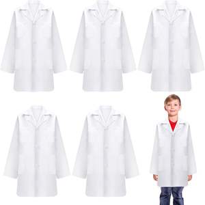 Blouse blanche de laboratoire pour enfants blouse de laboratoire <span class=keywords><strong>docteur</strong></span> scientifique pour enfants enfants inspirent les jeunes esprits à rêver de grands enfants blouses de laboratoire blanches - Product Image 1