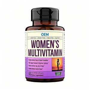 Private Label Veganistische Immuunondersteunende Vitaminepillen Vullen Organische Harde Vrouwen Multivitamine Capsules Met Mineralen Aan - Product Image 1