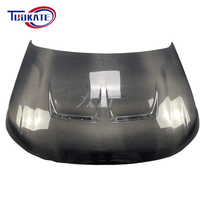 Capot en fibre de carbone simple face style SVR pour Land Rover Range Rover Sport