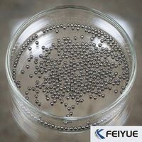 Billes de roulement en acier inoxydable poli SS304 résistantes à la corrosion, signature Braille, 1,5 mm-1,6 mm