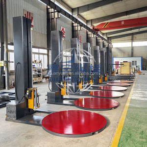 300%预拉伸缠绕膜托盘包装机 自动托盘包装机，适用于物流和仓储行业 - Product Image 4