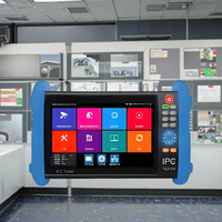 Testeur de caméra IP CCTV IPC-9800 Pro ADHS avec moniteur de haute qualité, testeur de câble, détecteur de ligne
