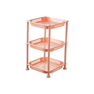 Étagère de rangement carrée multicouche en plastique <span class=keywords><strong>pour</strong></span> salle de bain, avec drainage creux, <span class=keywords><strong>pour</strong></span> <span class=keywords><strong>douche</strong></span> - Product Image 2